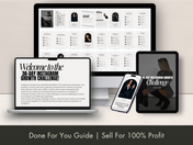 Display of the 30 Day Instagram Growth Challenge With MRR across multiple devices, emphasizing the flexibility and accessibility of the content.