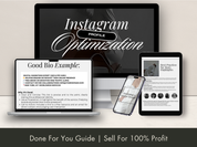 Instagram Profile Optimization Ebook With MRR