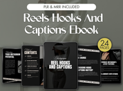 Reels, Hooks & Captions Ebook With MRR