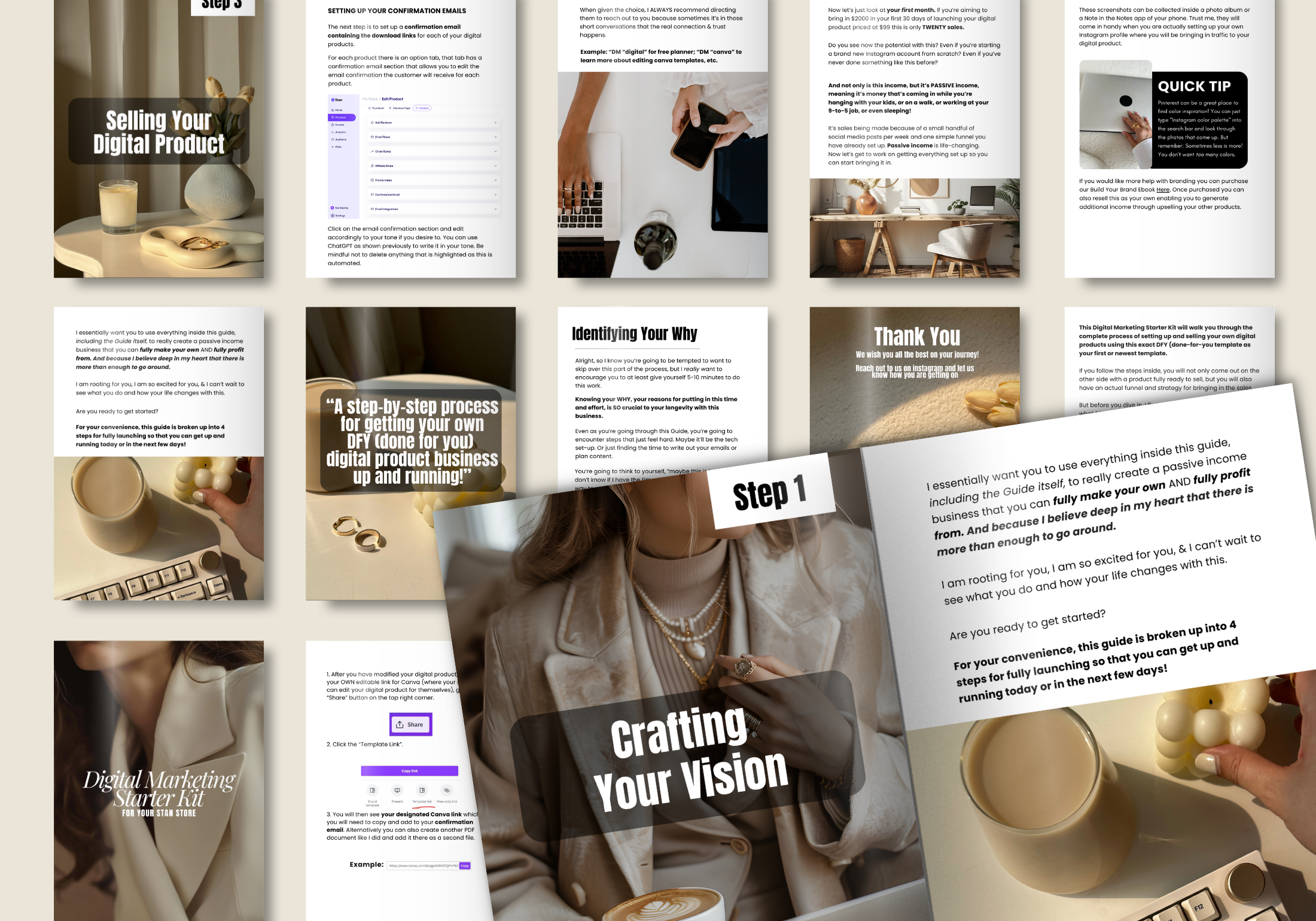 Overview of Digital Marketing Starter Kit for Stan Stores - Step-by-Step Process for Setting Up Your Digital Product Business