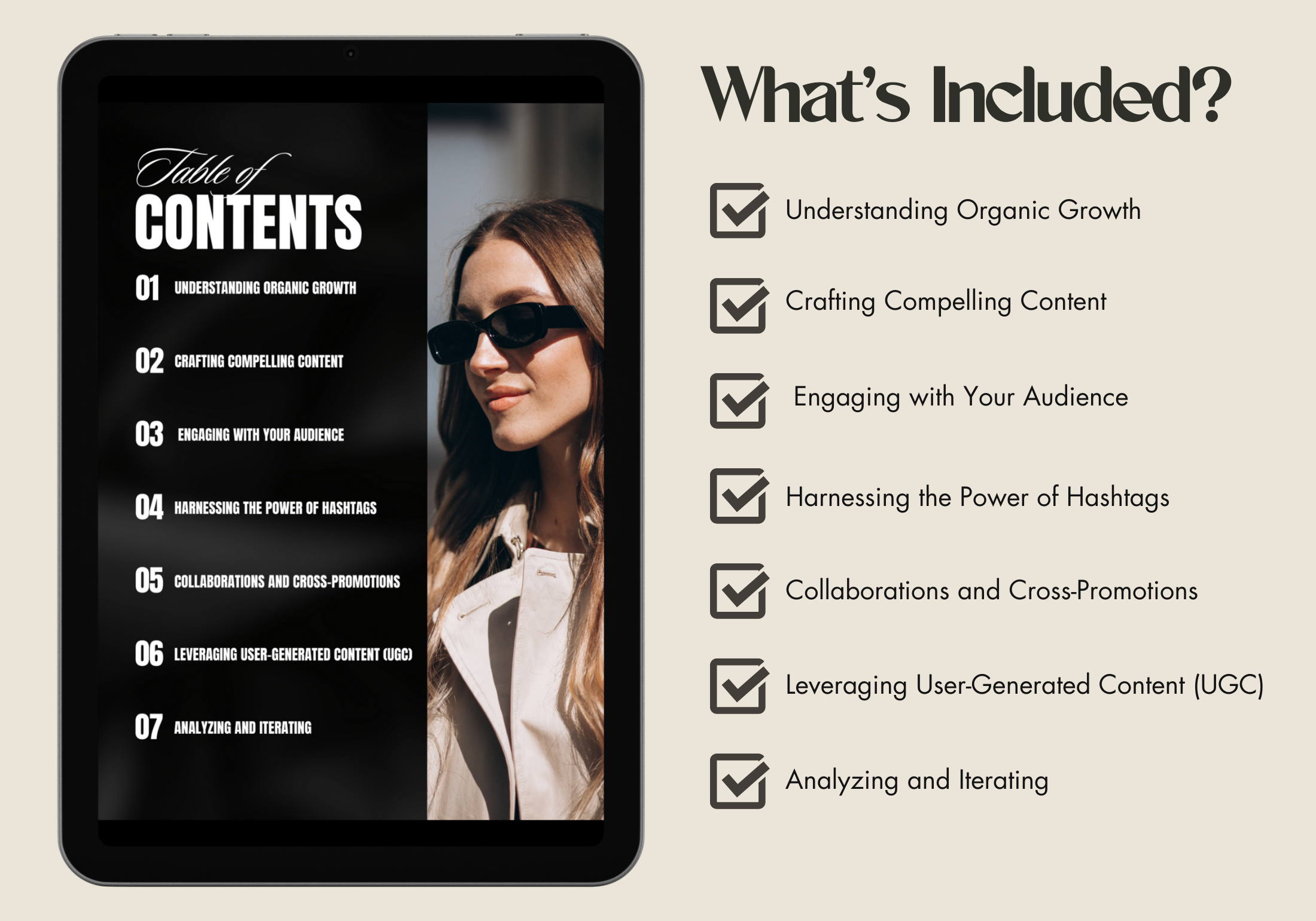 Introduction to crafting compelling content on Instagram with tips on storytelling and visual aesthetics to captivate your audience and what's included in the ebook