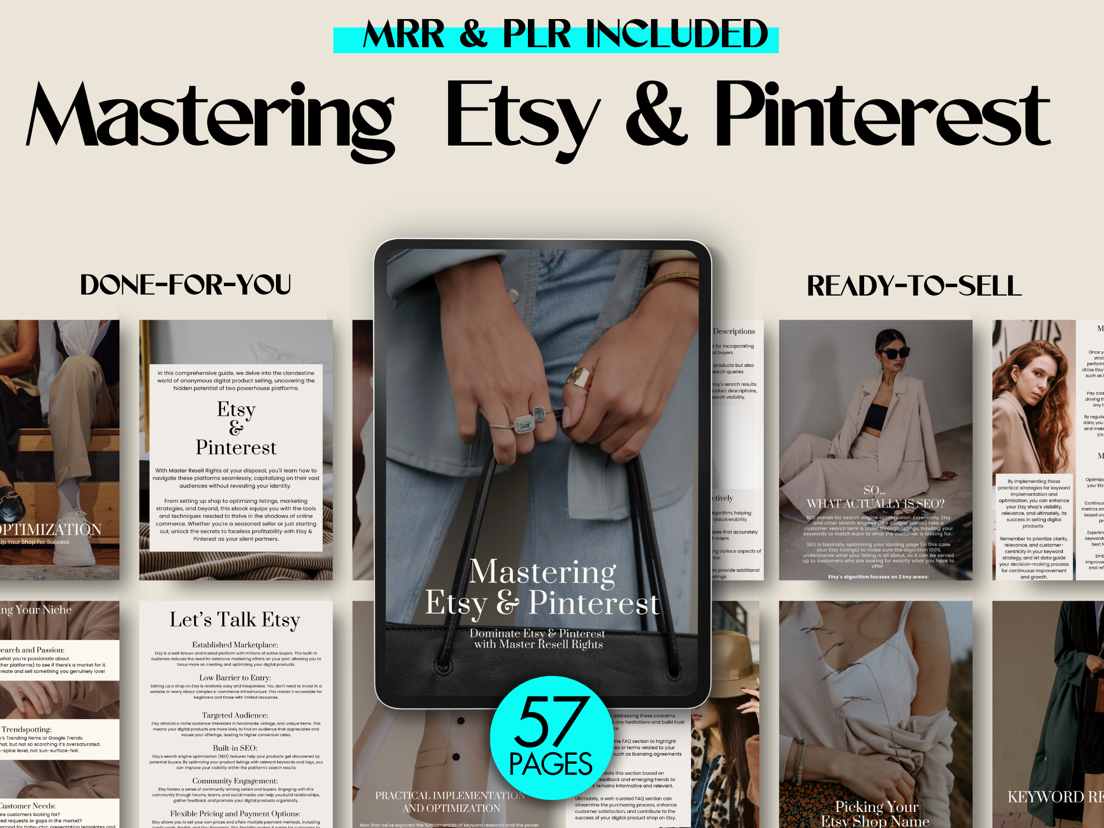 Mastering Etsy & Pinterest EBook