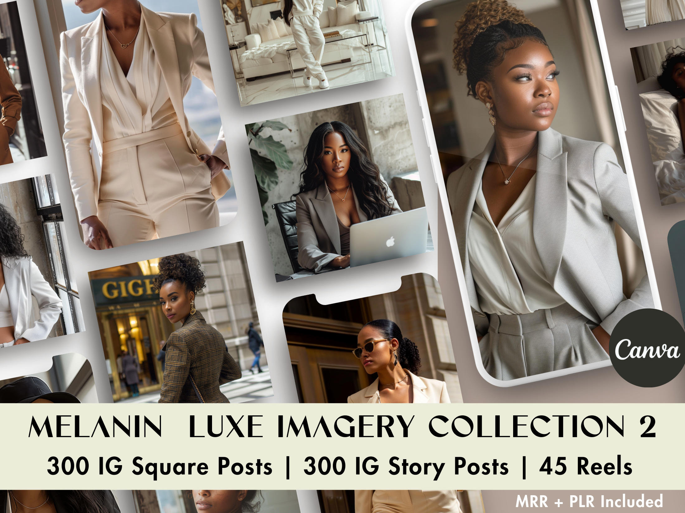 Melanin Luxe Imagery Collection with MRR