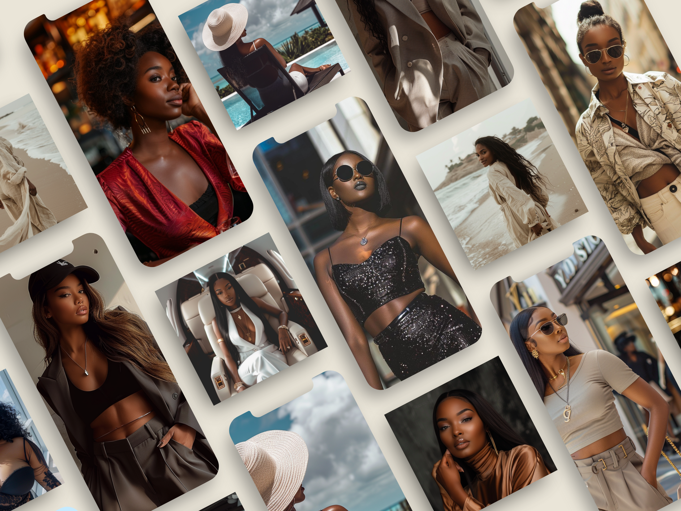 Melanin Luxe Imagery Collection with MRR