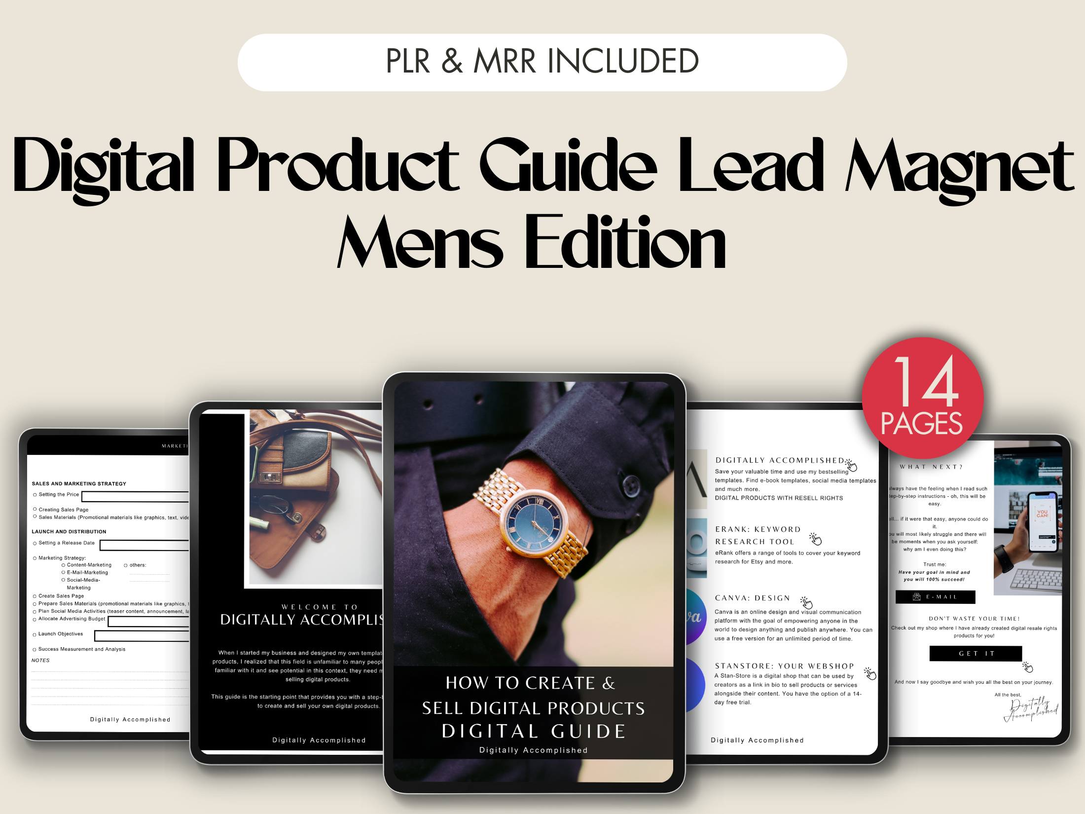 Mens Edition Digital Product Guide Lead Magnet