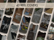 Reel covers from Reel Magic Vol 2, featuring stylish and eye-catching visuals designed to attract attention on social media.