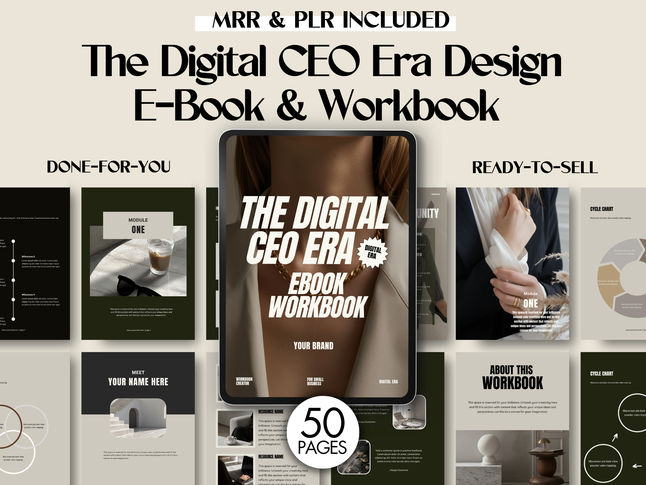 The Digital CEO Era Design Ebook & Workbook