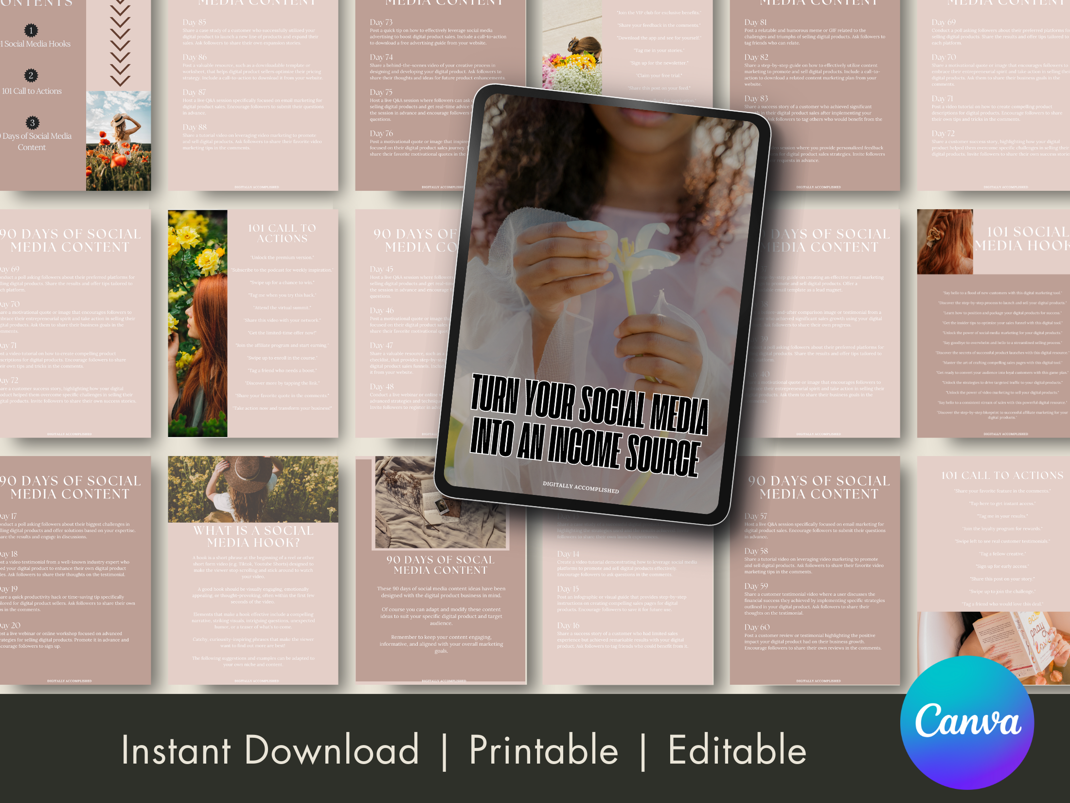 Turn Your Social Media Into An Income Source eBook