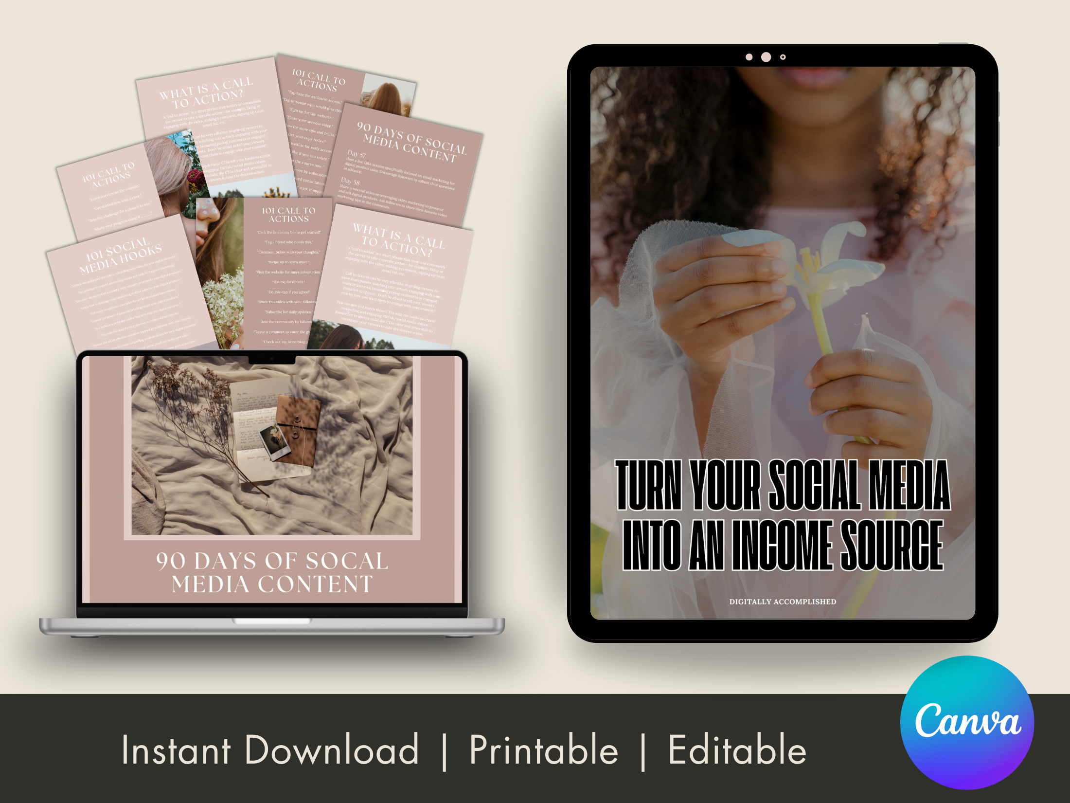 Turn Your Social Media Into An Income Source eBook