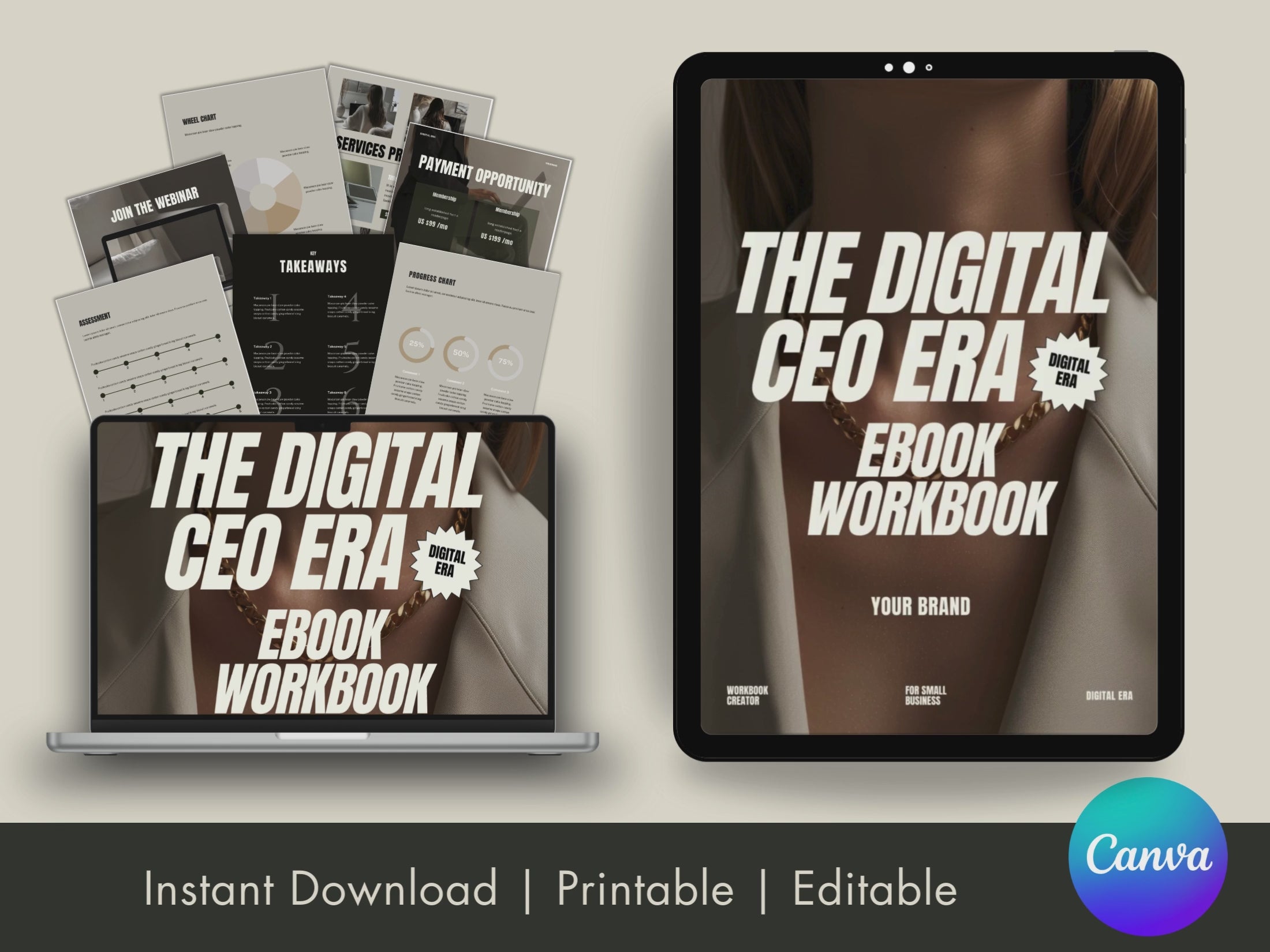 The Digital CEO Era Design Ebook & Workbook