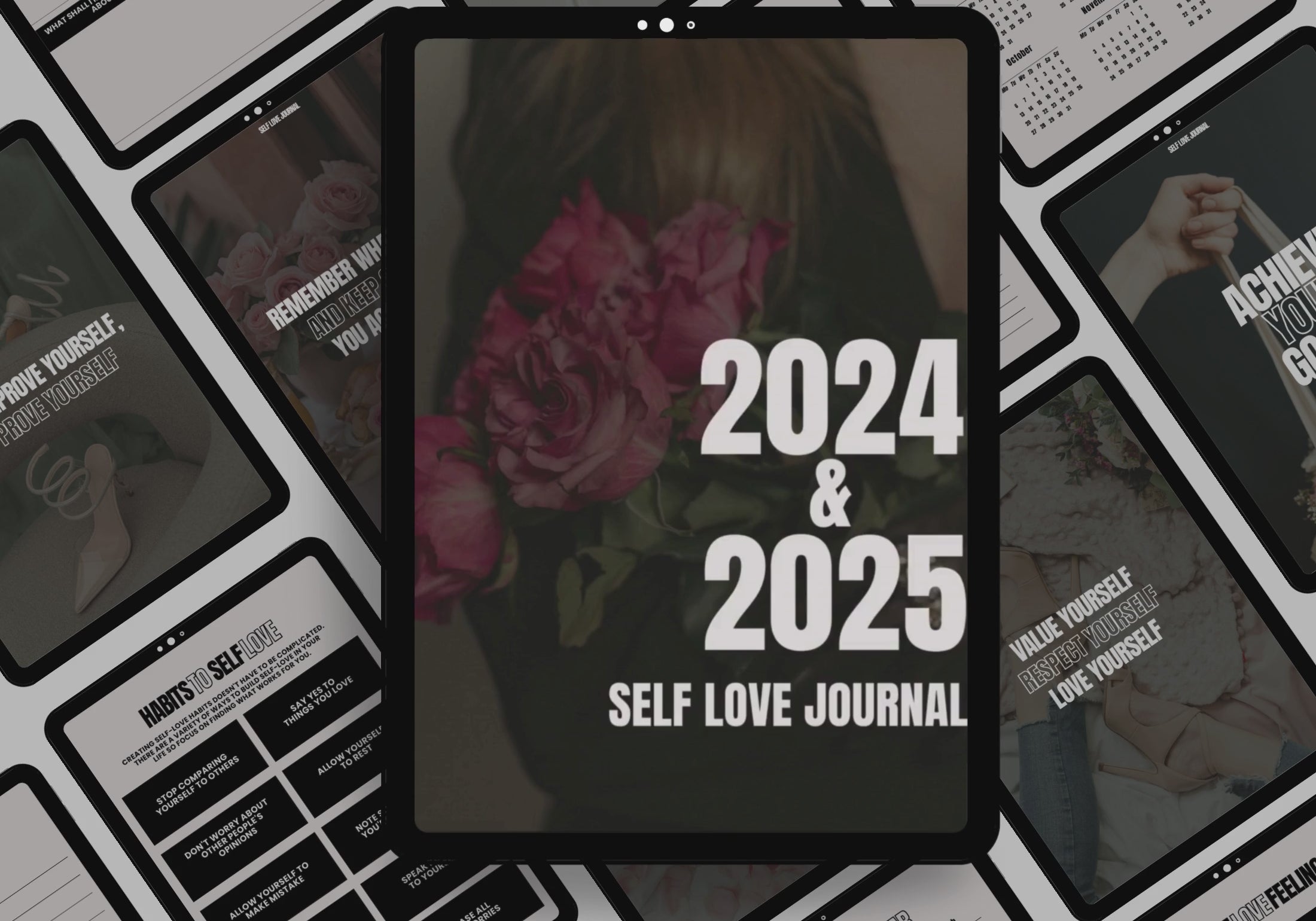 Video preview of the 2024 & 2025 Self Love Journal, highlighting key features and pages in the journal.