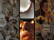 Product display for the "Ultimate AI Image Bundle," featuring various images from all six collections in a visually appealing collage format.